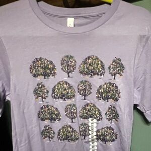 Mardi Gras Bella Canvas Lavender Tee